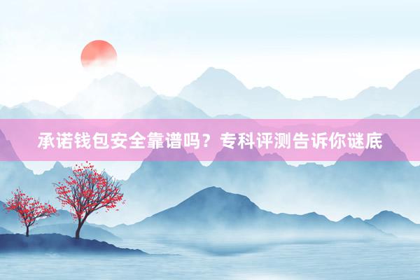 承诺钱包安全靠谱吗？专科评测告诉你谜底